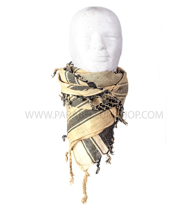Freak Scene Kefiah Shemagh Sciarpa Arafat, 100x100 Cm, 100% Cotone, Multicolore, Unisex